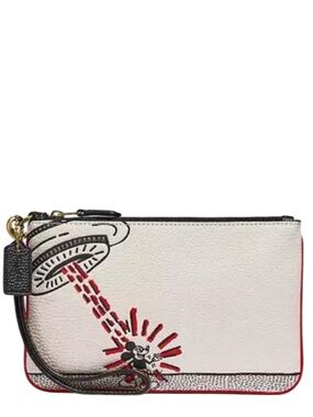 Limited Edition Coach X Disney Mickey Mouse X Keith Haring Small Wristlet
